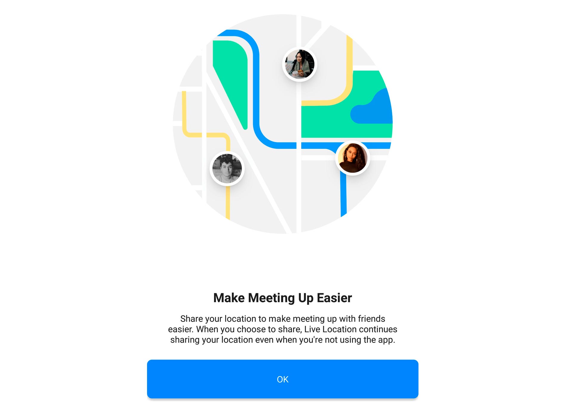 Facebook Messenger permitirá compartir tu localización en vivo